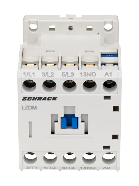 Contactor 3 poli, CUBICO Mini, 2,2kW, 6A, 1ND,24Vc.a.