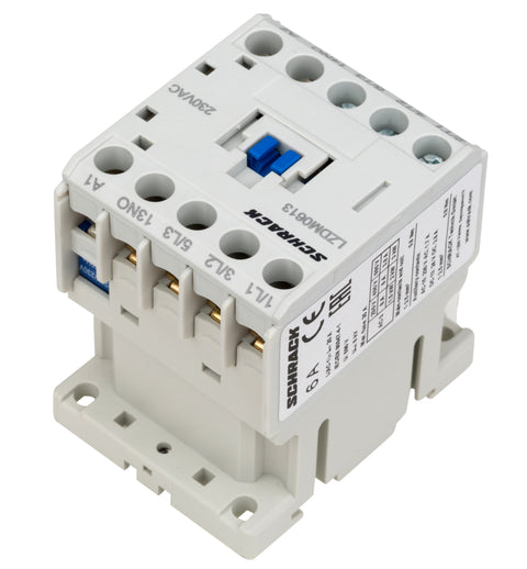 Contactor 3 poli, CUBICO Mini, 2,2kW, 6A, 1ND,230Vc.a.
