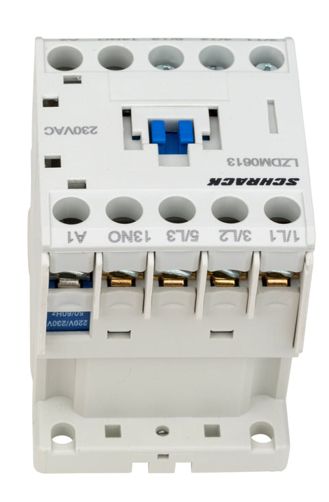Contactor 3 poli, CUBICO Mini, 2,2kW, 6A, 1ND,230Vc.a.