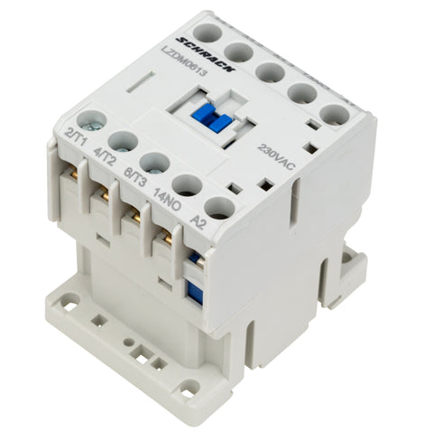 Contactor 3 poli, CUBICO Mini, 2,2kW, 6A, 1ND,230Vc.a.