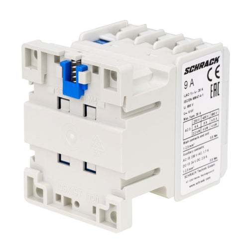 Contactor 3 poli, CUBICO Mini, 4kW, 9A, 1NÎ, 24Vc.a.