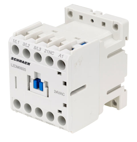 Contactor 3 poli, CUBICO Mini, 4kW, 9A, 1NÎ, 24Vc.a.