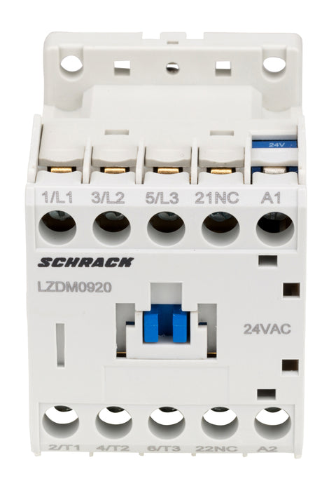 Contactor 3 poli, CUBICO Mini, 4kW, 9A, 1NÎ, 24Vc.a.
