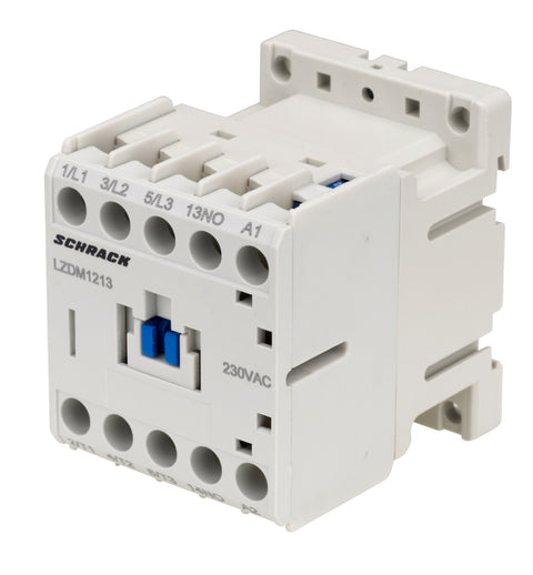 Contactor 3 poli, CUBICO Mini, 5,5kW, 12A, 1ND,230Vc.a.
