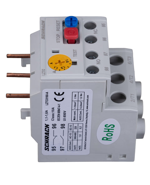 Releu termic CUBICO Clasic, 1.10A - 1,60A