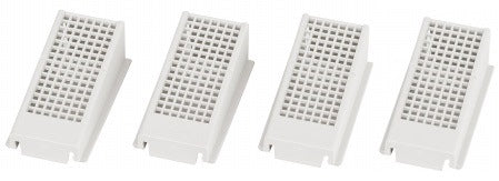 Protecţie atingere dir. pt. mască borne, IP2x, MC1, 4-poli