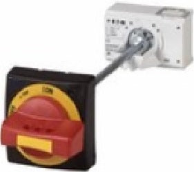 Set mâner principal pe uşă pt. MC3, blocabil, roşu/galben