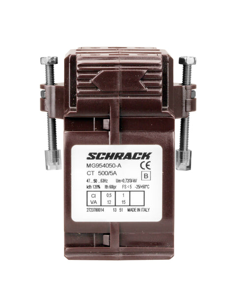 Transformator de curent 500/5A, 30x10, clasă 0,5