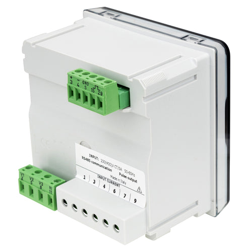 Analizor de reţea, MF9, 96x96mm, cu RS485 pt. ModBus RTU