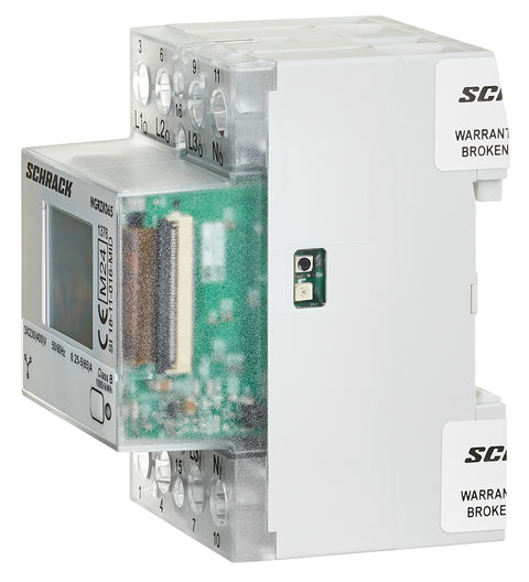 Contor digital modular, măsură directă 65A, 4 fire, MID