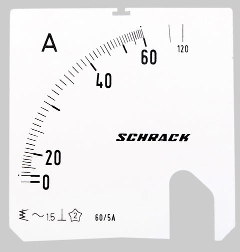 Scală 72*72mm, 60/120/5A, AC