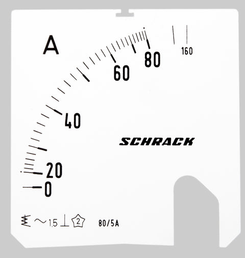 Scală 72*72mm, 80/160/5A, AC