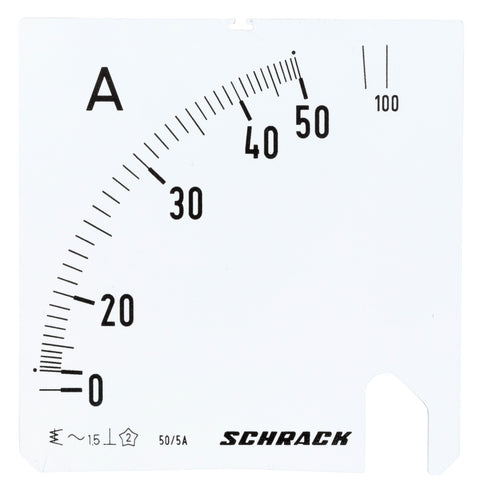 Scală 96*96mm, 50/100/5A, AC