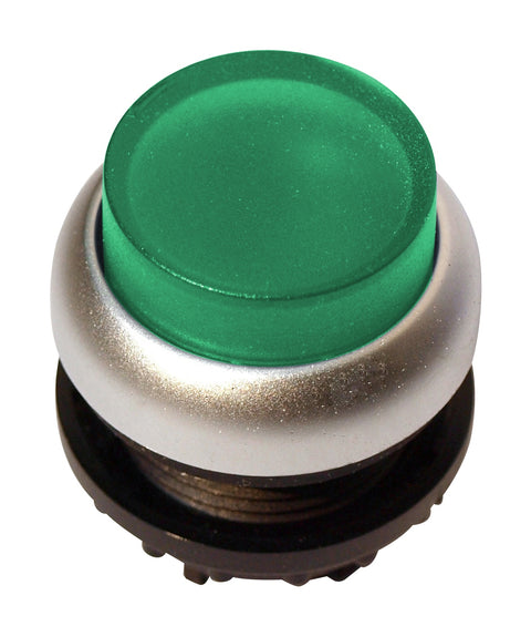 Buton comanda iluminat inalt cu revenire verde