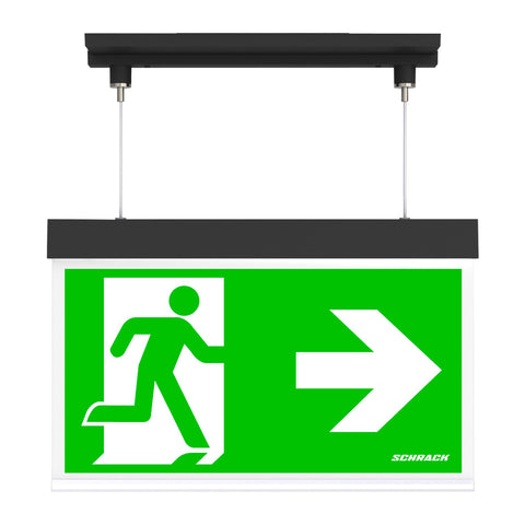 C.il. Siguranta AM antracit, LED, suspendat incastrat