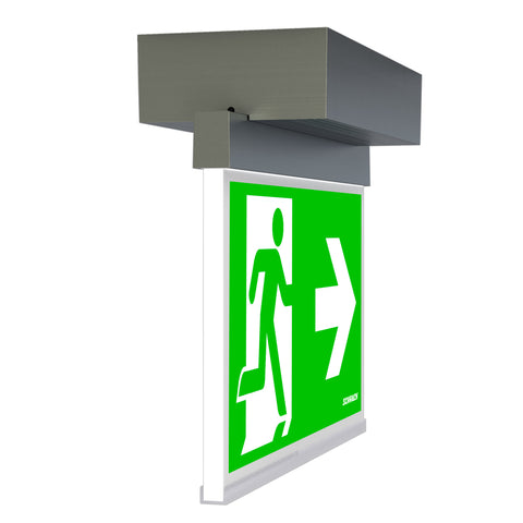 Corp de iluminat autonom AM LED 3h 230V AC aparent