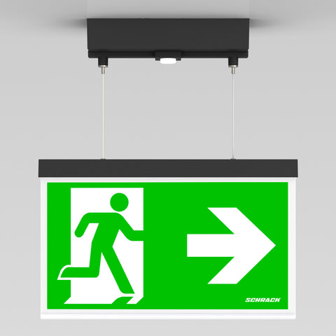 C.il. Siguranta AX Duo antracit, LED, suspendat aparent
