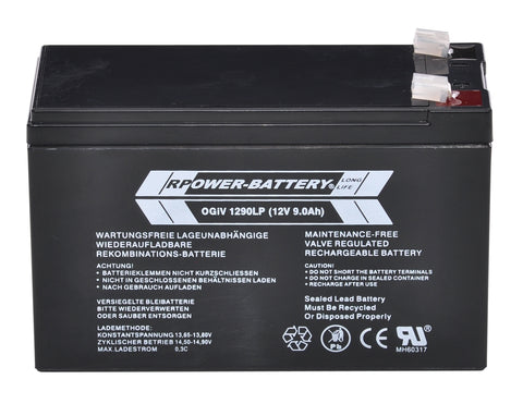 baterie RPower GiV high current 12V/9,0Ah (C20)