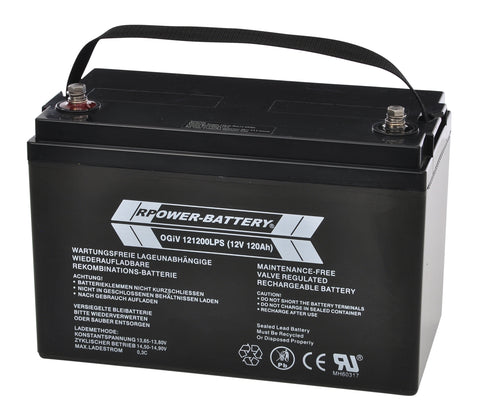 Baterie AGM Longlife 10-12 ani OGIV 12V/124Ah RPower (C20)