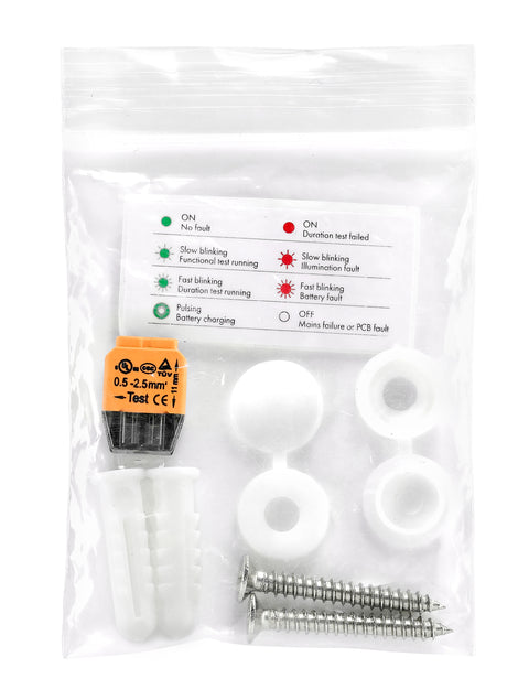Corp il.sig. K8 LED 2W 230VAC/DC montaj universal IP54