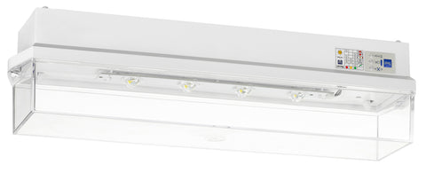 Emerg.lum. KWI clear Autotest 4x1W ERT-LED 3h 230V AC