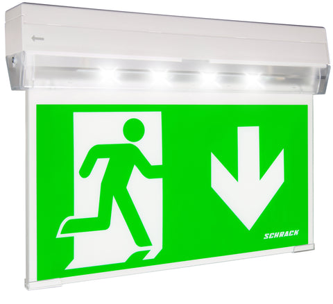 Emerg.lum. KX 4x1W ERT-LED 3h 230V AC Self C.univ. m.