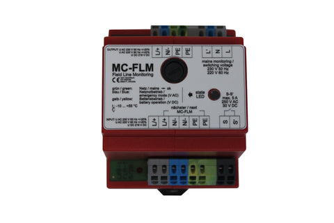 Field line monitoring w. integrated 1-phase mains monitoring