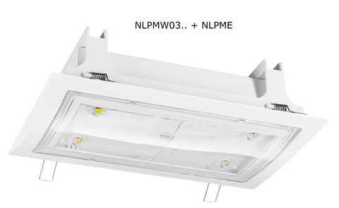 Corp de iluminat de urgență PM 4x1W ERT-LED 230V