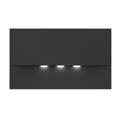 Corp de il de siguranță WAF antracit 3x1W ERT-LED 3h 230V AC