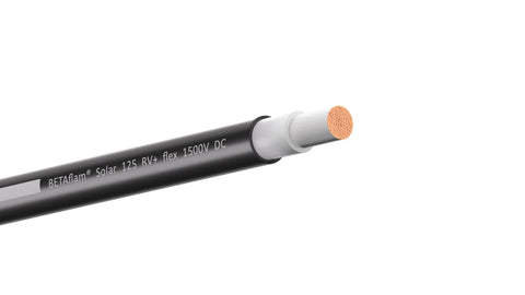 Cablu fotovoltaic 4mm² 100m negru/alb singlecore