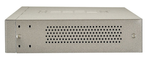 Switch 16xRJ45 10/100,silențios,f.vent,alim.int.,metal,19"