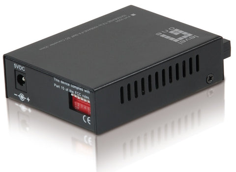Mediaconvertor 1x RJ45 10/100 - 1x FO SC 100 Singlemode 20km