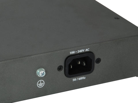Switch 24xRJ45 1000 (PoE+) + 2xGSFP 1000, 19" 370W