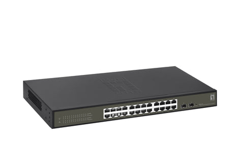 Switch Smart Lite 24xRJ45 10/100/1000 + 2xSFP, 19"