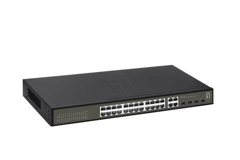 Switch Smart Lite 24xRJ45 10/100/1000 + 4xSFP/RJ45, 19"