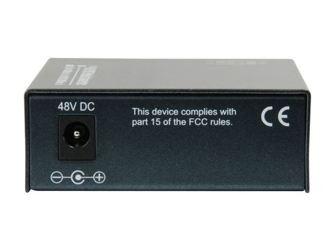 Mediaconvertor 1x RJ45 10/100/1000 - 1x FO SFP-Slot 30W PoE