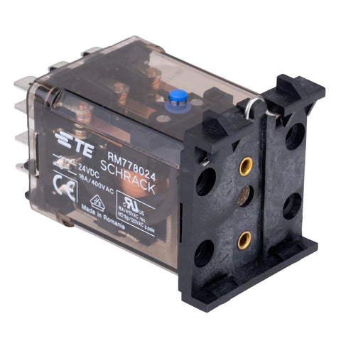 Releu de putere 3CC 24Vc.c. 16A, orizontal, AMP Faston 250