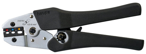 Presă pentru papuci izolaţi, 0,25-6mm2