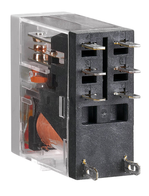 Releu industrial îngust, 2CC, 230V c.a., 5A, LED