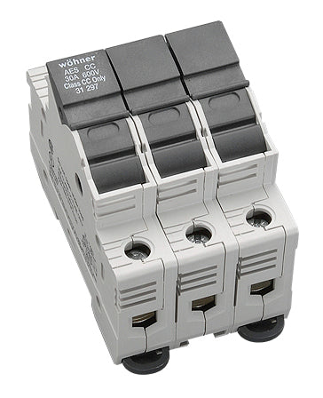 Separator cu siguranta cilindrica CC 3p 30A 600V