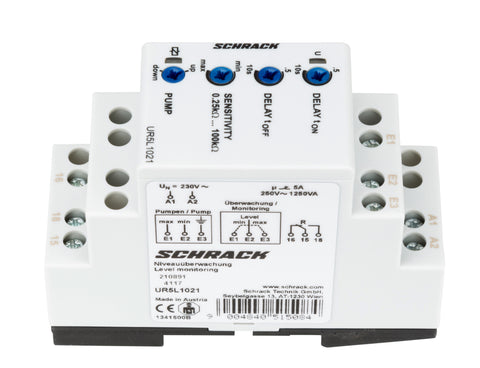 Releu suprav. nivel lichide, 1CC, 5A/250V, Ualim=230 VAC