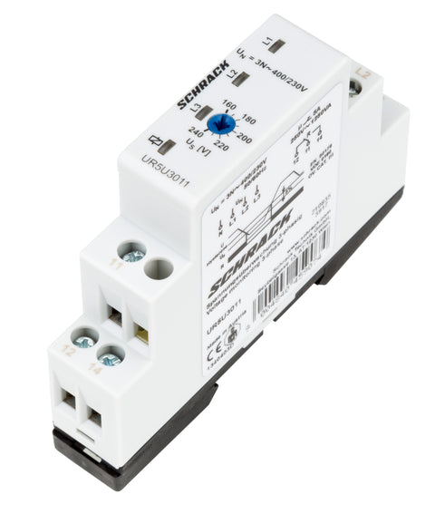 Releu supraveghere tensiune trifazată 3x160-240V, 1CC