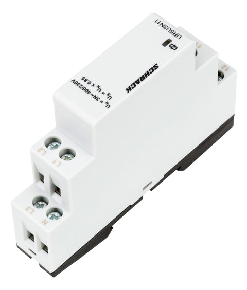 Releu supraveghere tensiune trifazat cu prag fix 195,5V
