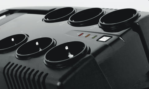 Sursă UPS I-Plug 600VA 360W prize Schuko si IEC