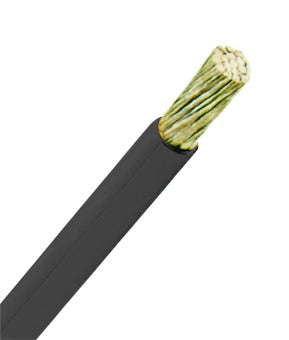 Conductor flexibil cu izol. fără halogen, H07Z-K 1,5 negru