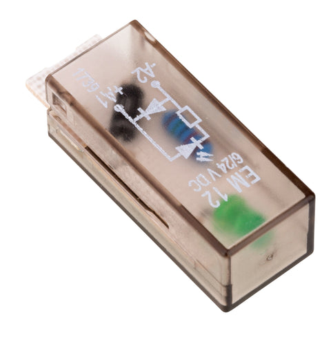 Modul LED verde 6/24 Vcc +dioda pt.relee PT