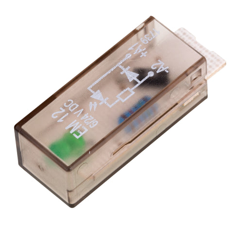 Modul LED verde 6/24 Vcc +dioda pt.relee PT