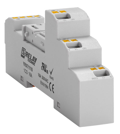 Soclu plug-in, borne dispuse logic, relee RXT 1 pol