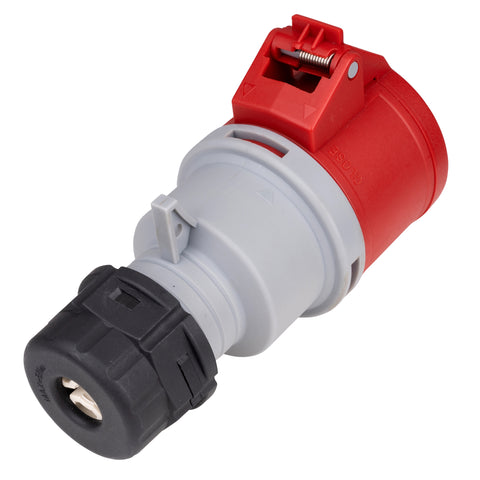 Priză CEE, 5 poli 16A 400V IP44, Quick connection