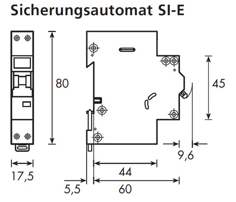 Întreruptor automat 1UH B10/1N 6kA